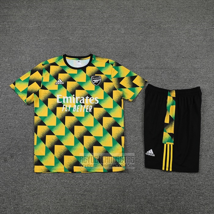 Chandal del Arsenal Manga Corta 2022-2023 Verde - Pantalon Corto